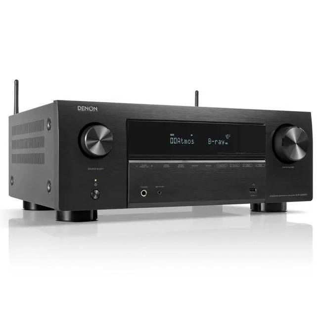 Denon AVR-X2800H, 7.2ch, WiFi, Blutooth, 8K, 3D Audio, Dolby Atmos and DTS:X AV Receiver with HEOS® Built-in
