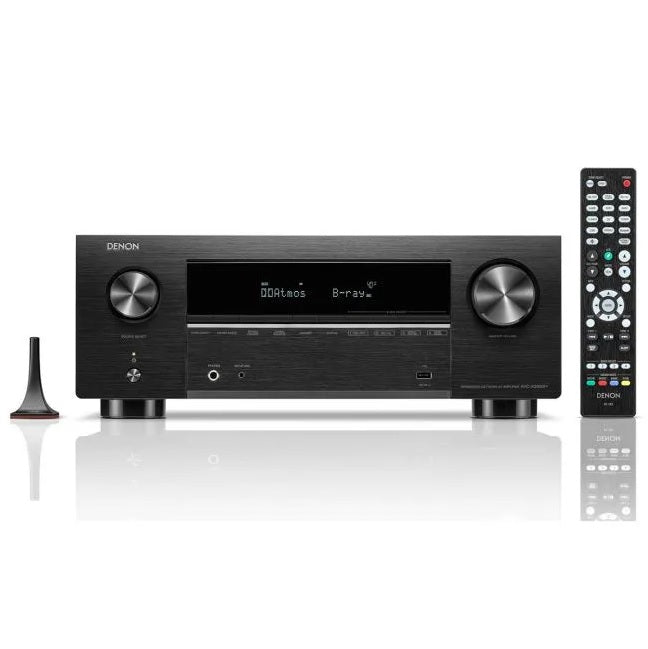 Denon AVR-X3800H 9.4-channel home theatre receiver with Dolby Atmos®, Bluetooth®, Apple AirPlay® 2, and Amazon Alexa compatibility