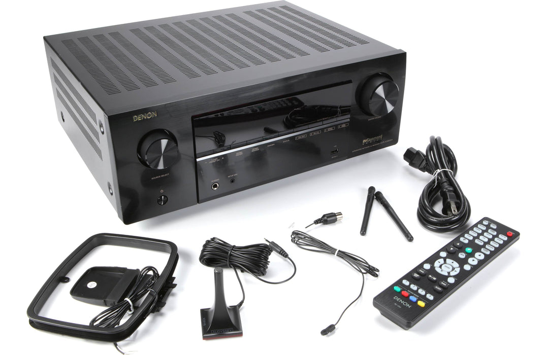 Denon AVR-X3800H 9.4-channel home theatre receiver with Dolby Atmos®, Bluetooth®, Apple AirPlay® 2, and Amazon Alexa compatibility