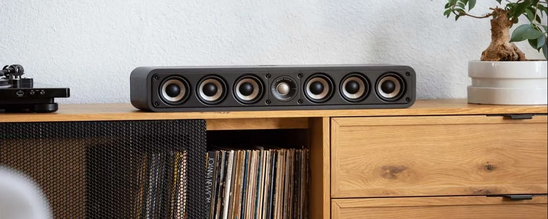 Polk Audio Signature Elite ES35 Slim Low-Profile Center Channel Speaker