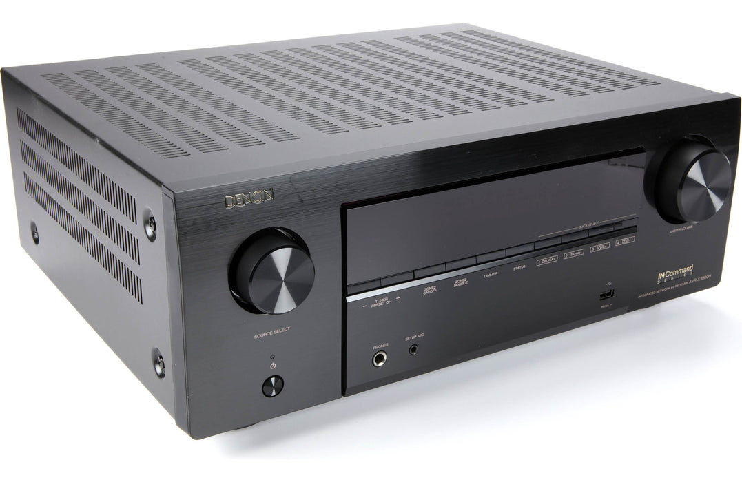 Denon AVR-X3800H 9.4-channel home theatre receiver with Dolby Atmos®, Bluetooth®, Apple AirPlay® 2, and Amazon Alexa compatibility